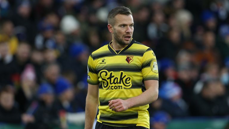Watford's Tom Cleverley is back after missing the West Ham defeat