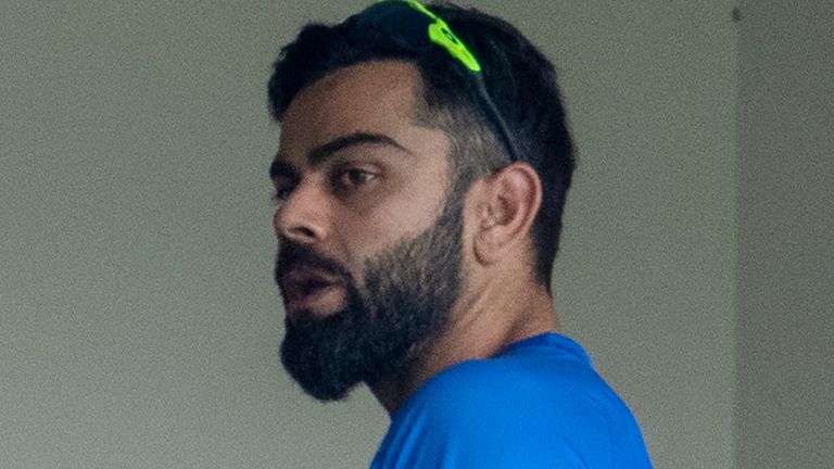 India captain Virat Kohli was ruled of the second Test because of back spasms (AP)