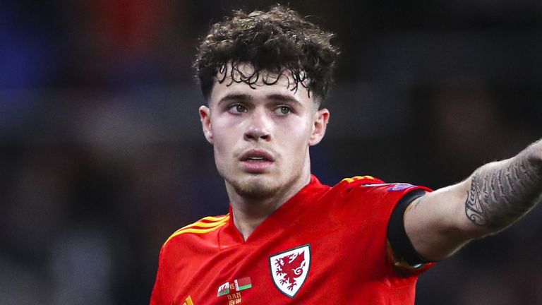 Wales' Neco Williams in action during the FIFA World Cup Qualifying match at the Cardiff City Stadium, Cardiff. Picture date: Saturday November 13, 2021.