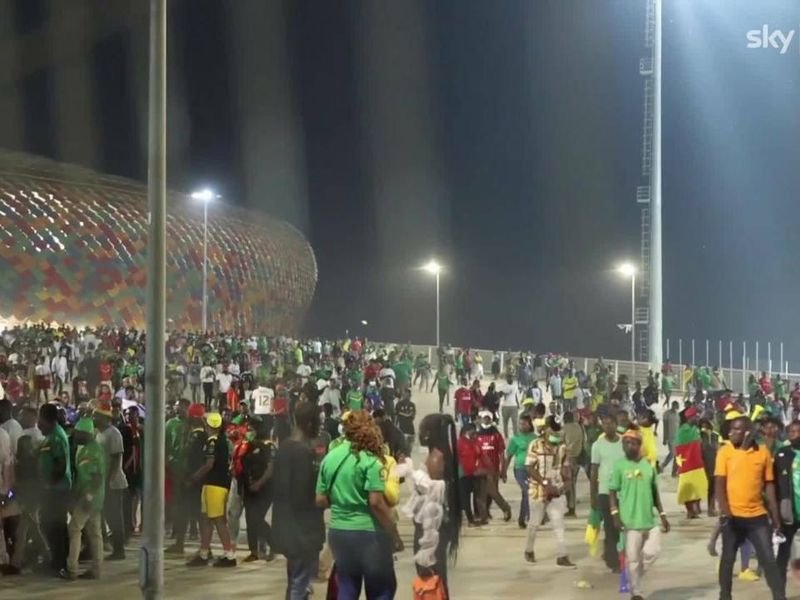 Six dead in crush outside Cameroon&#39;s Africa Cup of Nations game against  Comoros | Football News | Sky Sports