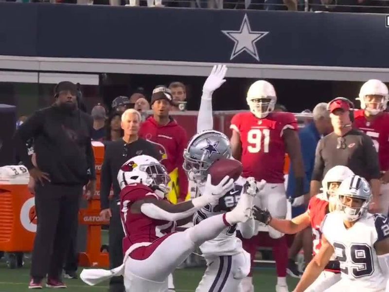 Cardinals 25-22 Cowboys: Score and highlights