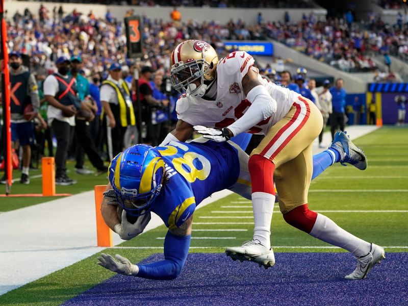 Rams-49ers NFC Championship 2022: Tyler Higbee QUESTIONABLE to return -  Turf Show Times