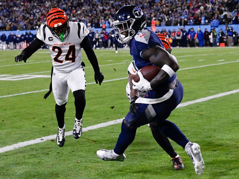 Bengals top Titans on late field goal, make AFC title game