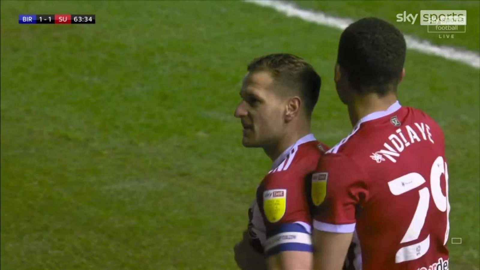 Birmingham 12 Sheffield United Jayden Bogle scores controversial