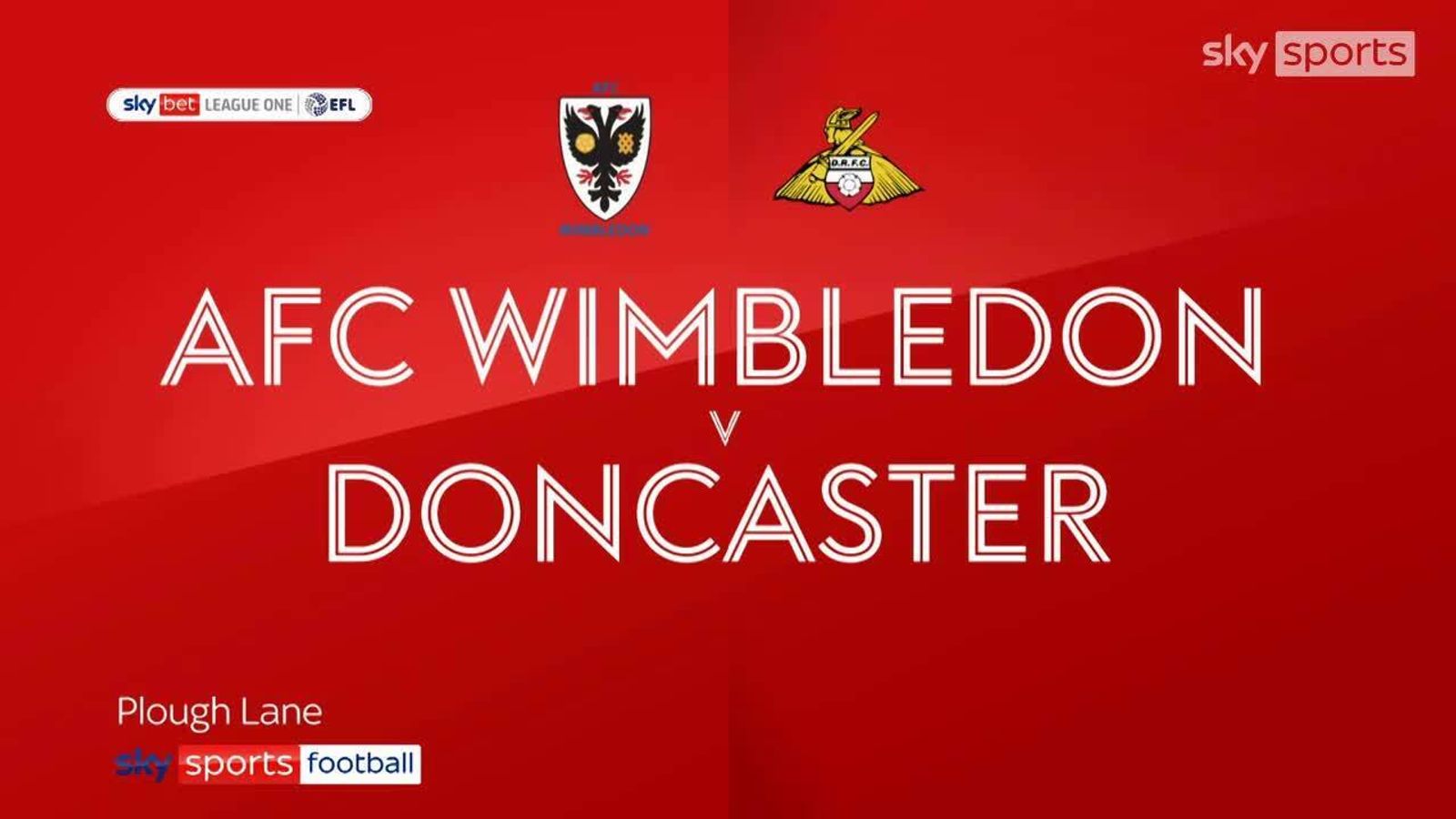 Afc Wimbledon 2 2 Doncaster Tommy Rowe Scores Twice As Rovers Come From Behind To Draw