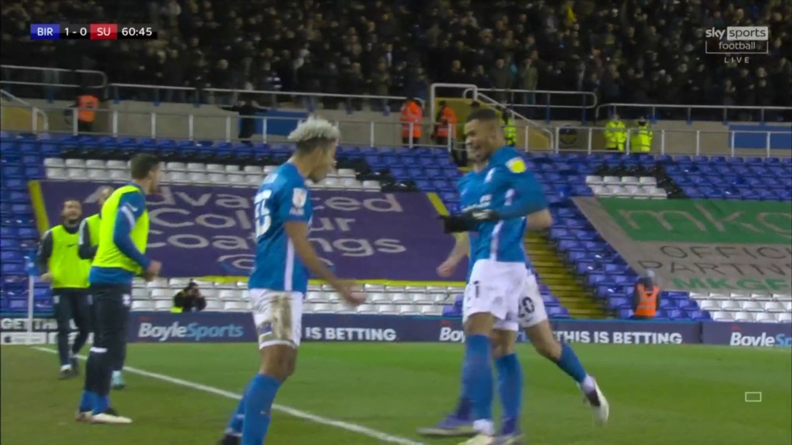 Birmingham 12 Sheffield United Jayden Bogle scores controversial