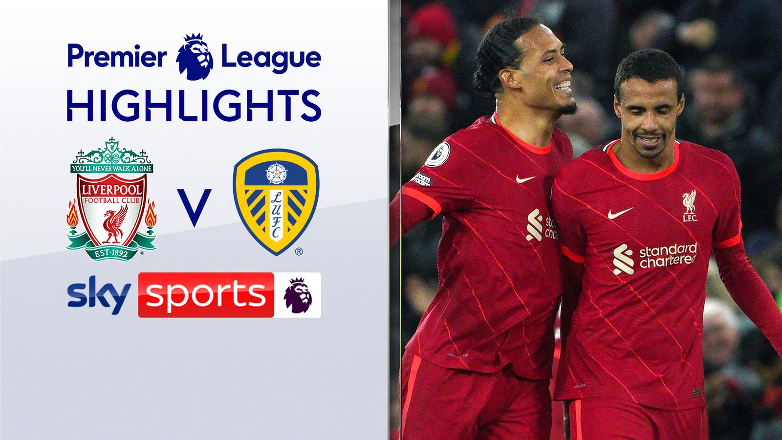 Liverpool 6  0 Leeds  Match Report & Highlights
