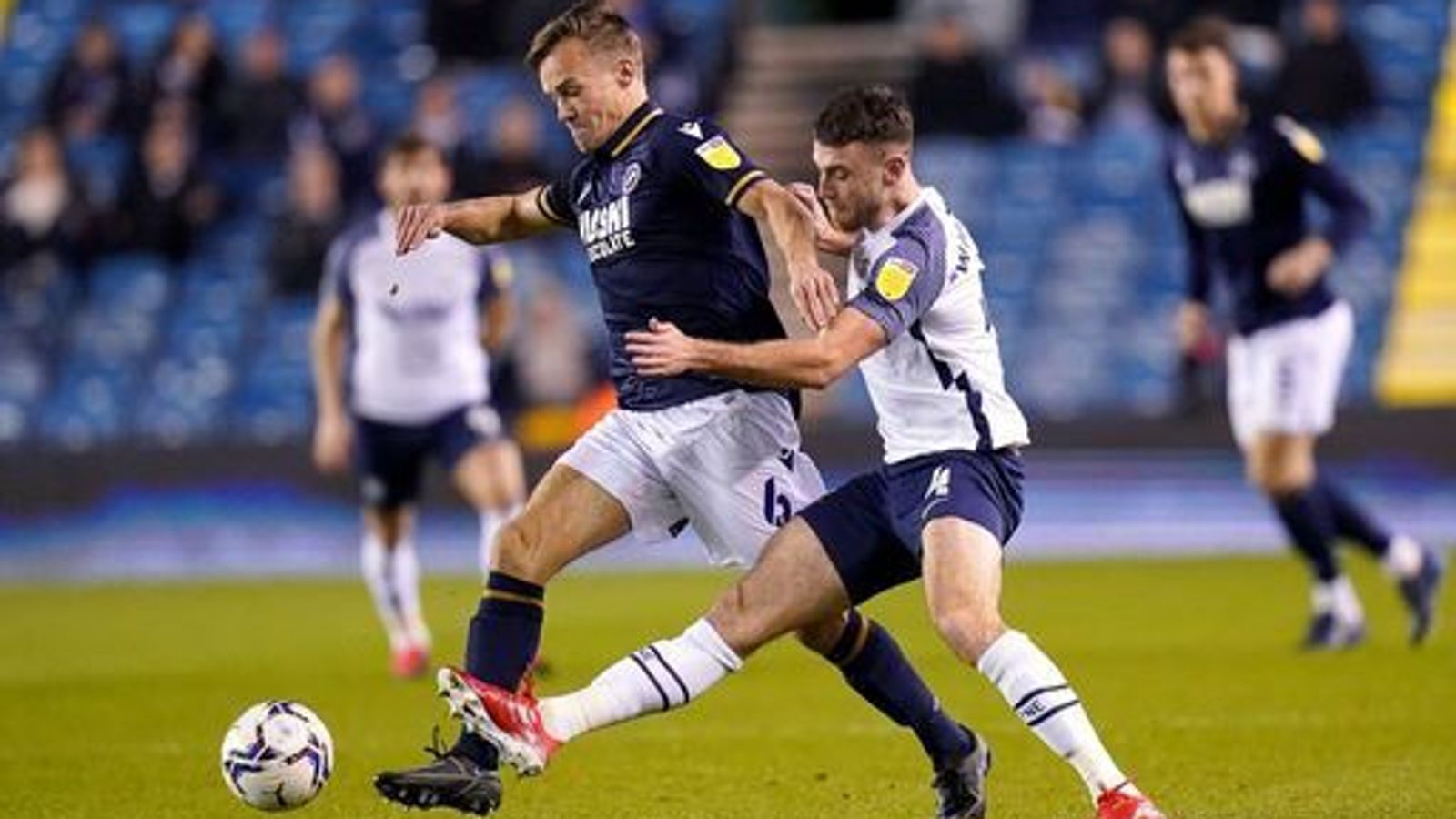 Millwall FC - Lunchtime draw between Preston and Millwall