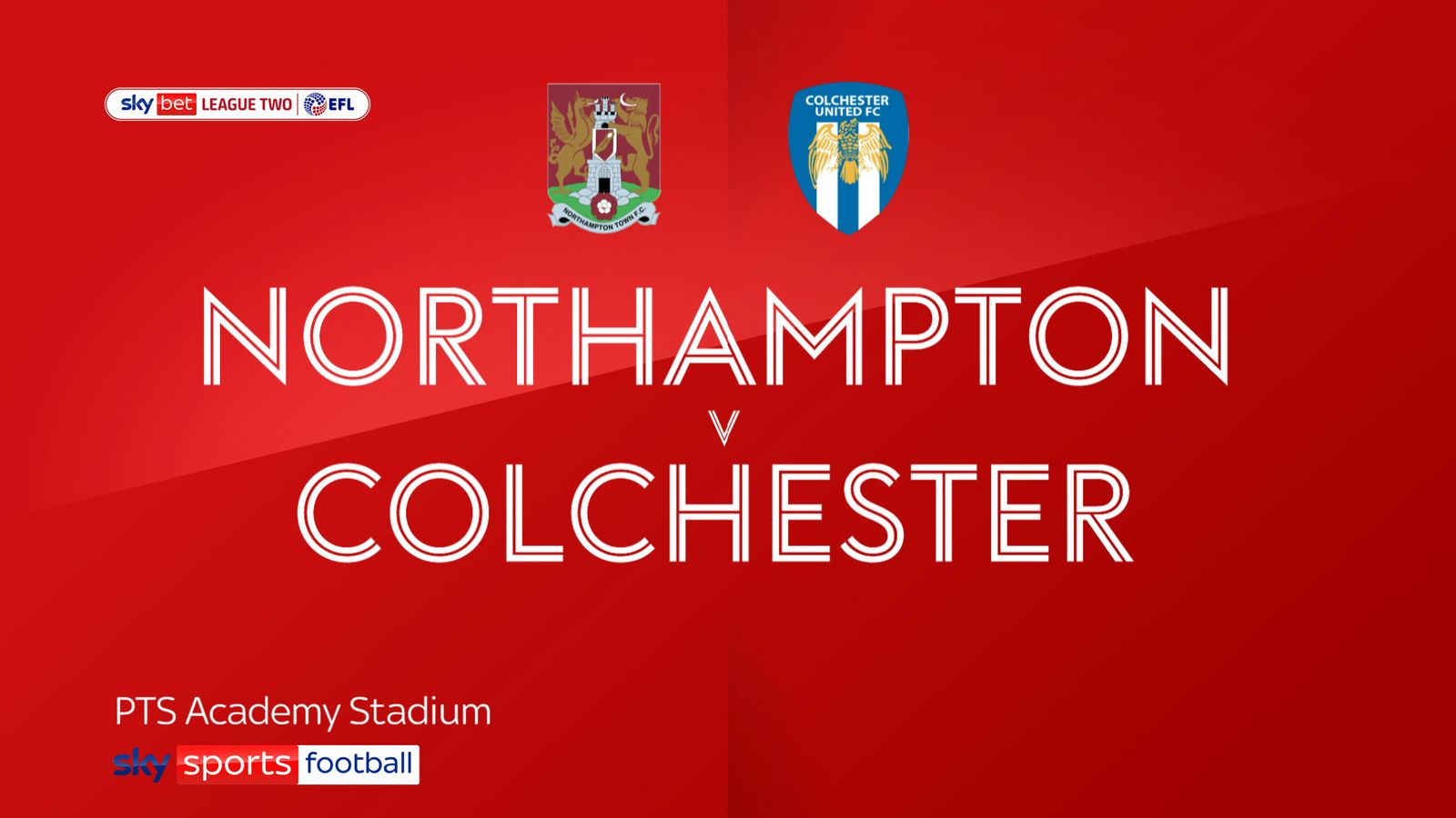 Northampton 3-0 Colchester: Northampton back into top three with ...