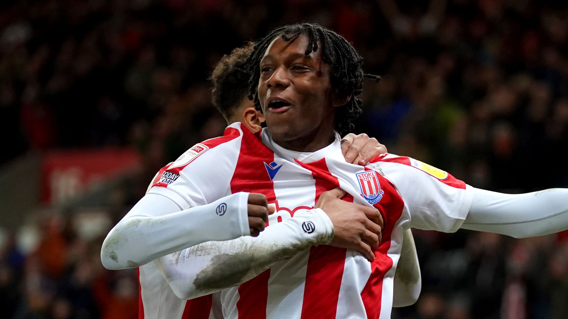 Stoke cruise past 10-man Swans