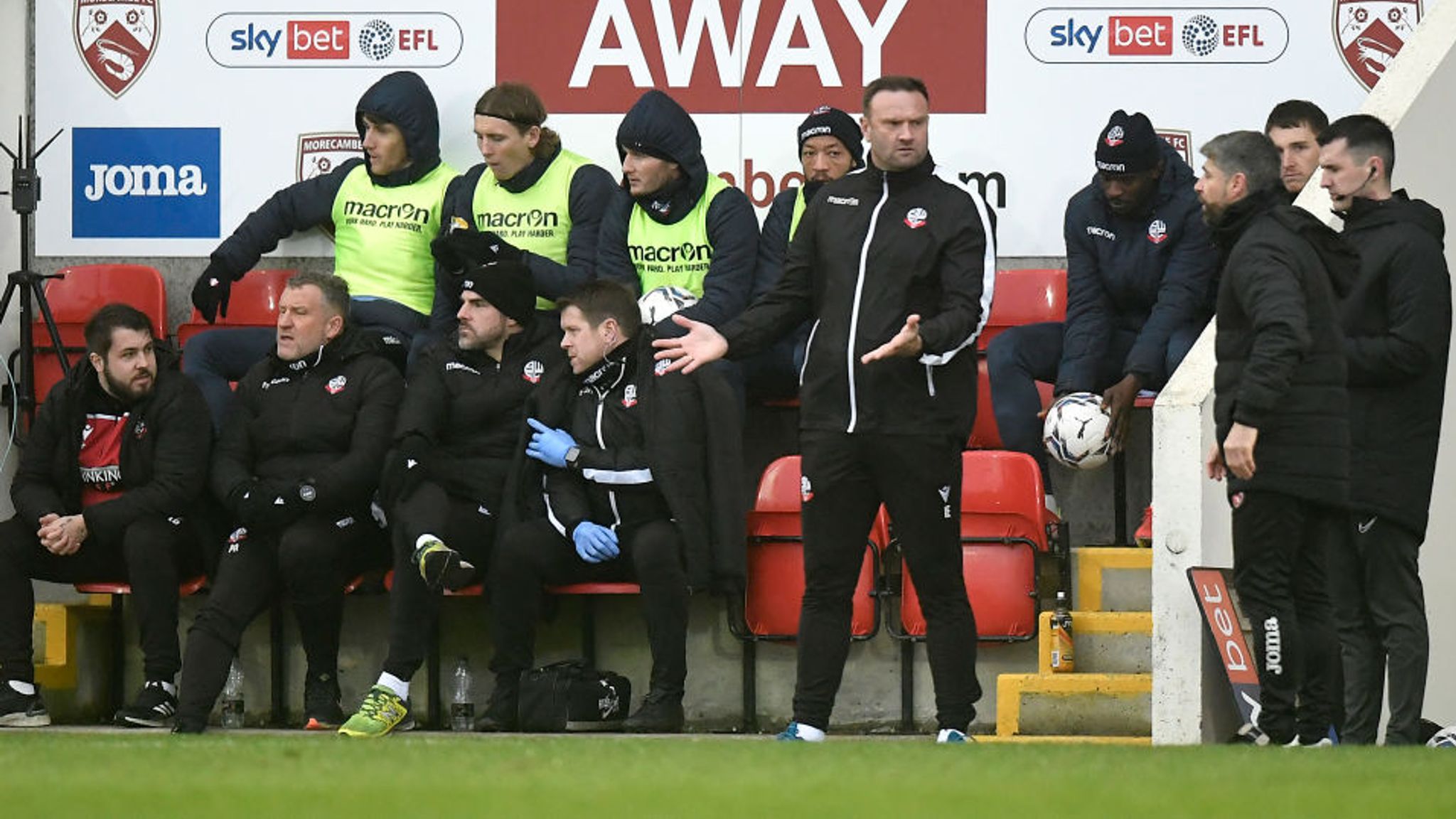 Morecambe 11 Bolton Police investigating after arrests and racism