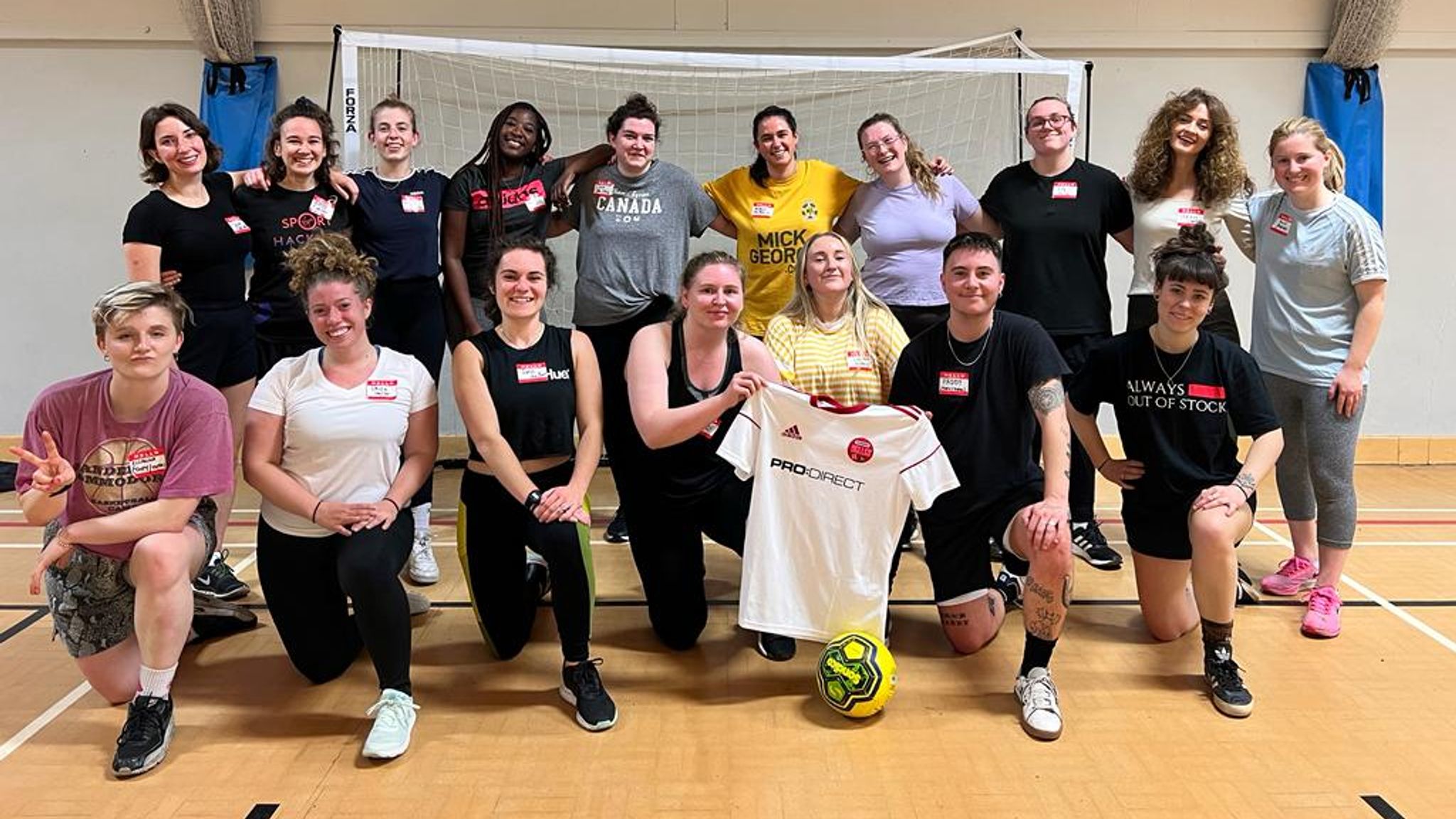 Clubs supporting trans inclusion in amateur football are boycotting award-winning league for women and non-binary people Football News Sky Sports image