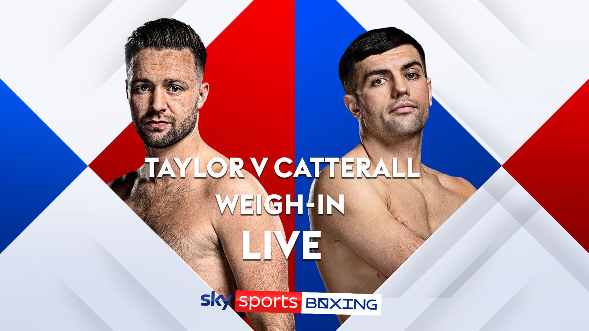 Taylor vs Catterall Live and free stream of weigh-in and face-off before undisputed title fight Boxing News Sky Sports