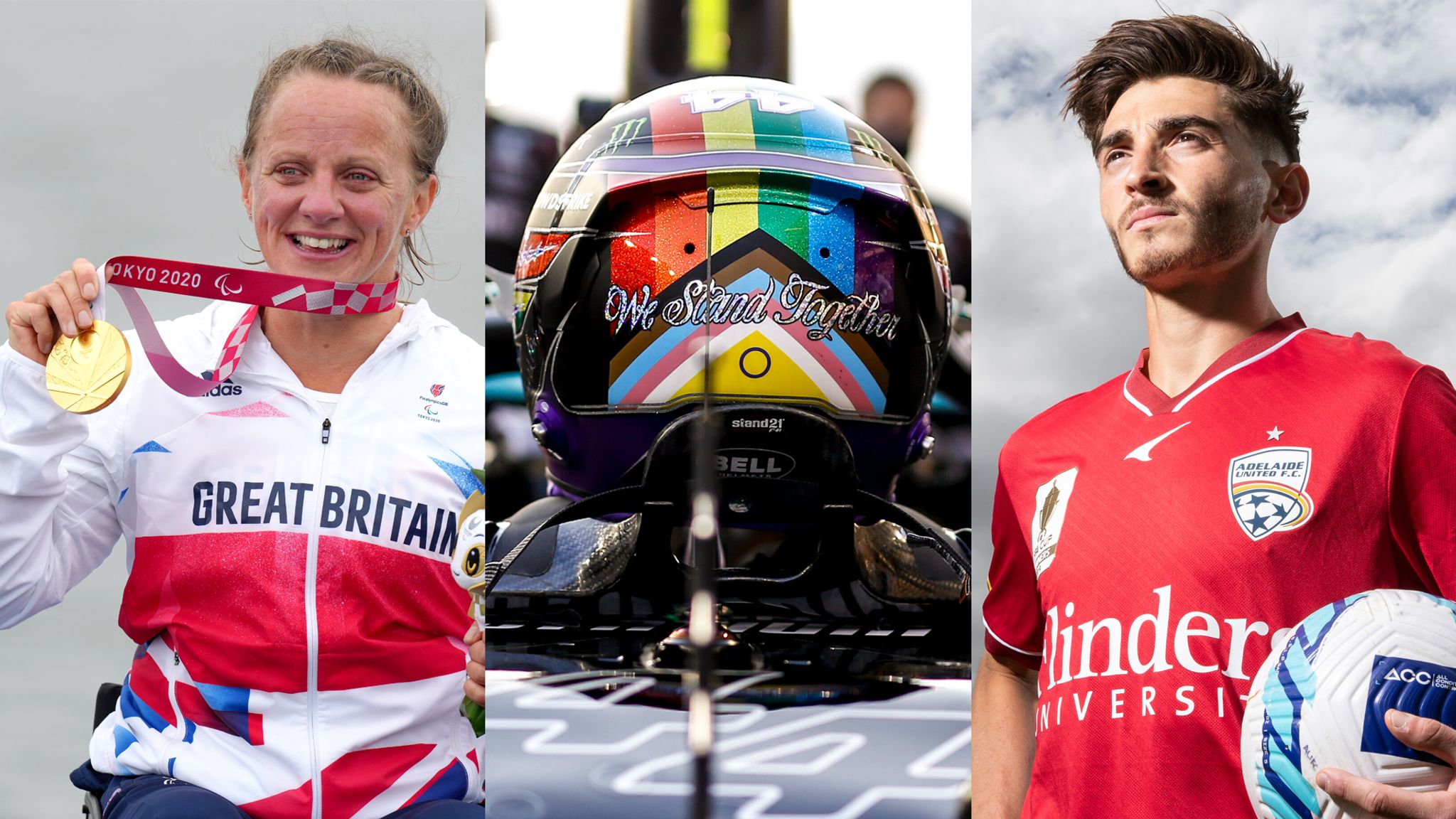 British LGBT Awards: Josh Cavallo, Tom Daley and Emma Wiggs among