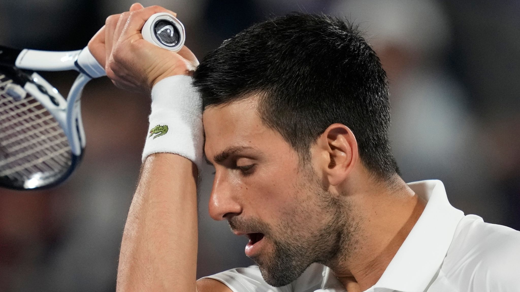 World No 1 Novak Djokovic suffers straight-sets loss at Dubai Duty