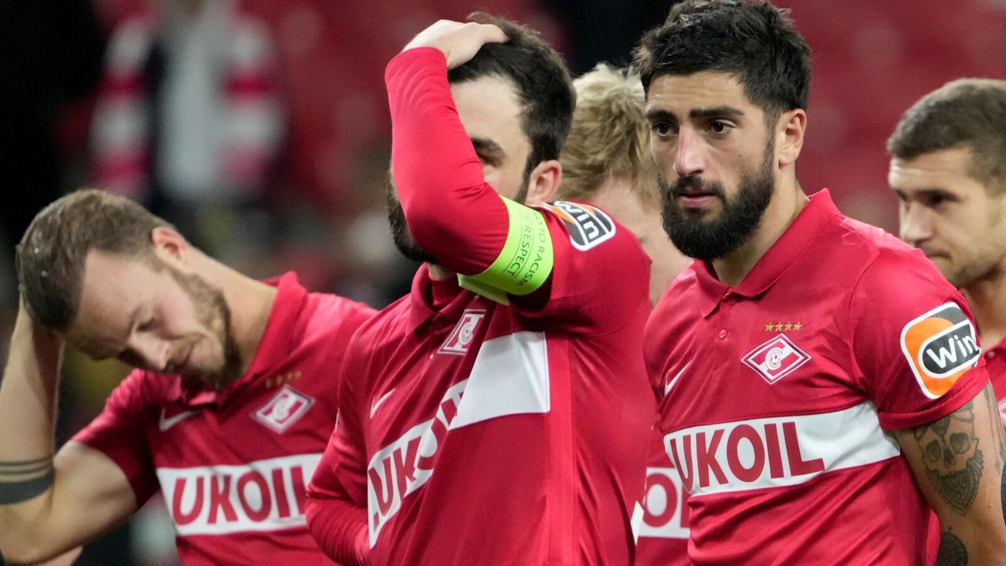 UEFA prepara-se para afastar Spartak Moscovo da Liga Europa. RB