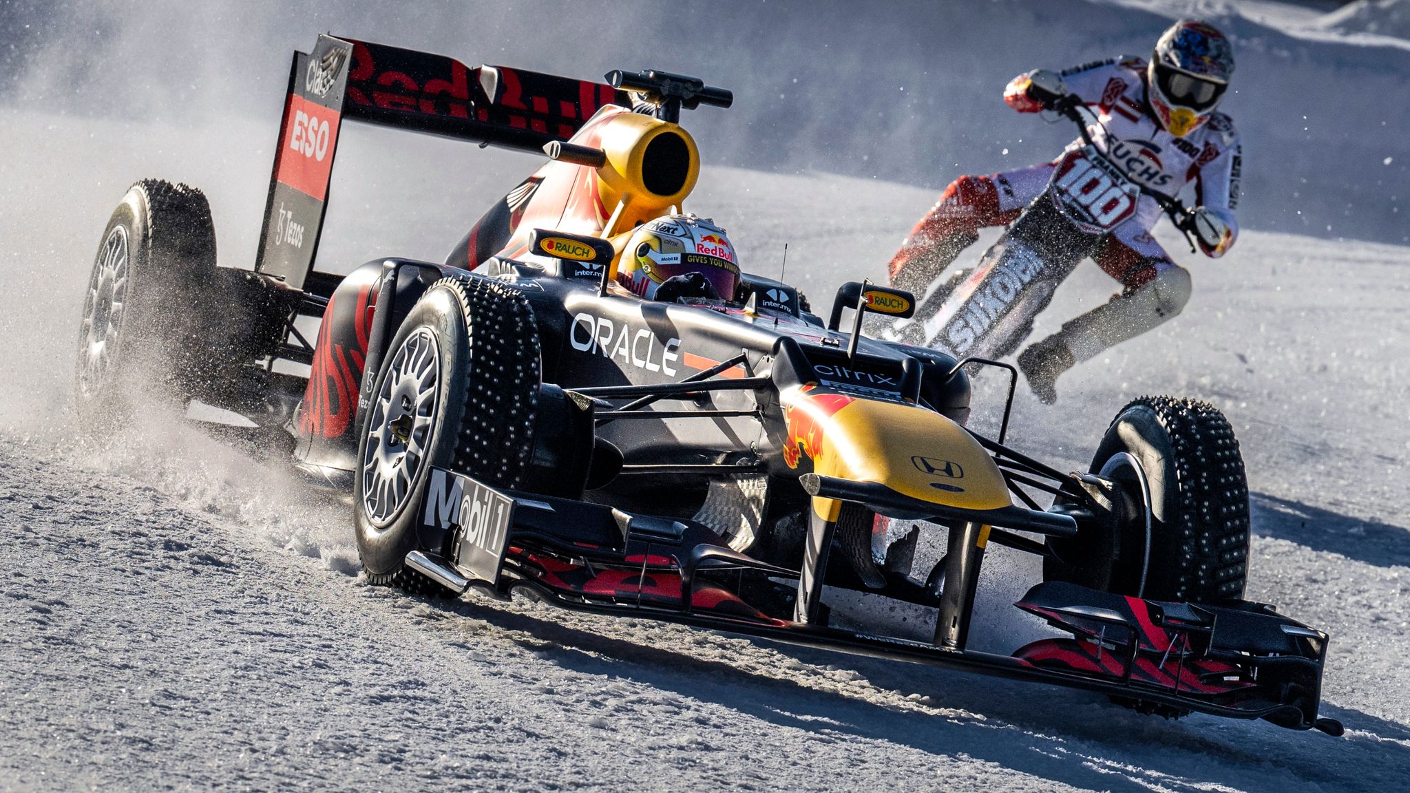 Carry Bloeien bevestig alstublieft Max Verstappen completes epic F1 drive on ice as Red Bull driver sets  sights on retaining title in 2022 | F1 News