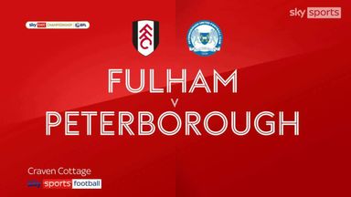 Fulham 2-1 Peterborough
