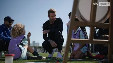 Beckham visits World Cup 2022 city Lusail