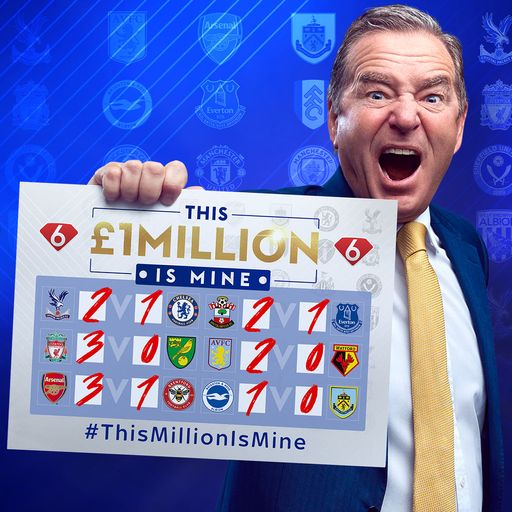 Win £1,000,000 with Super 6!