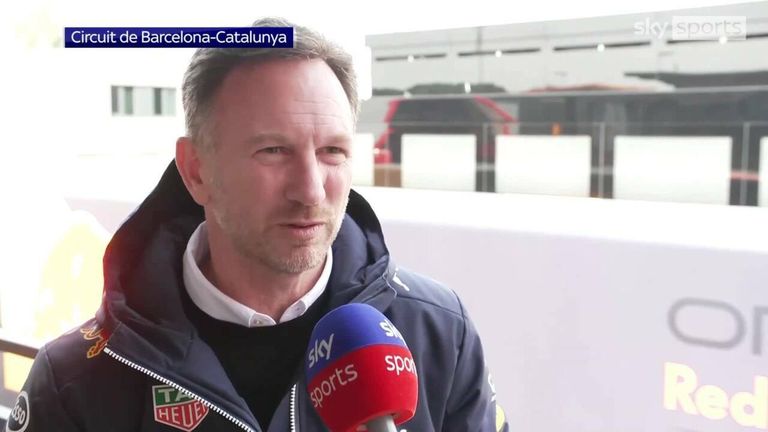 Red Bull team principal Christian Horner is pleased with his side's start to pre-season testing in Barcelona.