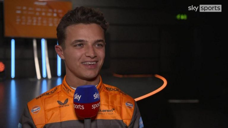 McLaren driver Lando Norris says he has been very impressed with the new MCL36 car, insisting it looks fast and he can't wait to get out to test it.