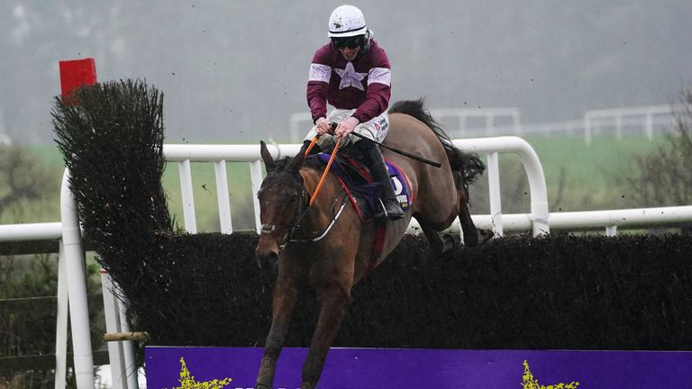 Death Duty ridden by Jack Kennedy clears the last 