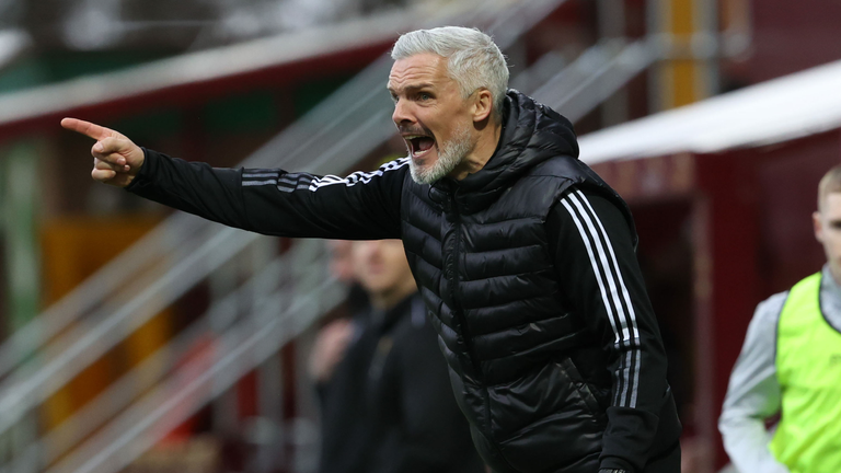 Aberdeen Manager Jim Goodwin