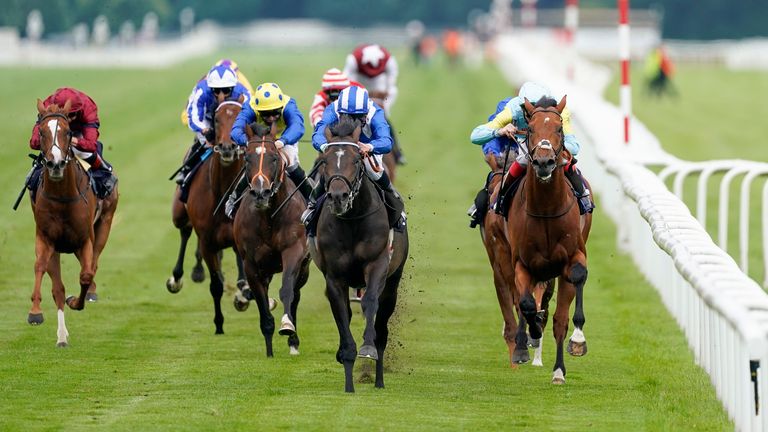 Al Zaraqaan winning at Doncaster in 2020