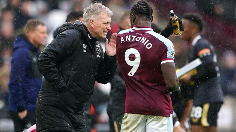 David Moyes needs more from Michail Antonio