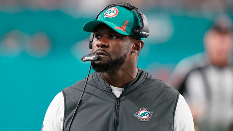 Former Miami Dolphins head coach Brian Flores believes race was a factor in  team's decision to fire him | NFL News | Sky Sports