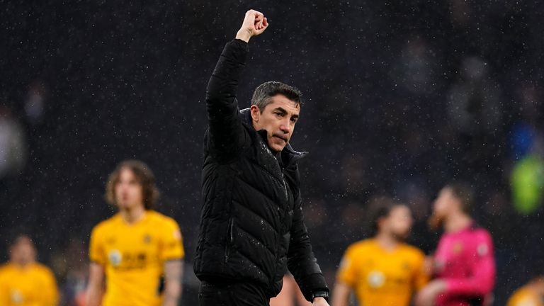 Bruno Lage's Wolves recorded a 2-0 win at Spurs