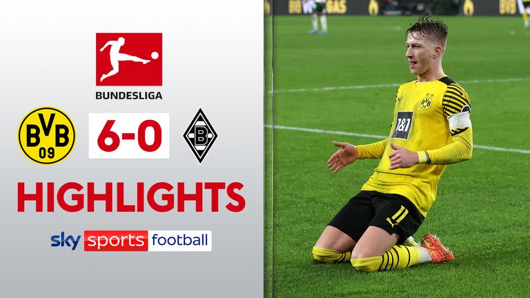Borussia Dortmund 6-0 Borussia Mönchengladbach