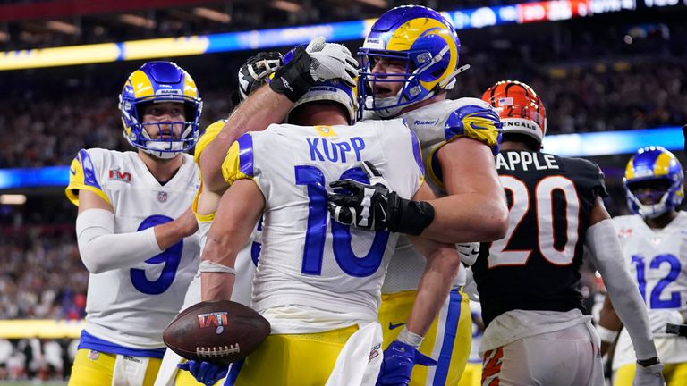 Cooper Kupp and Matthew Stafford completed an incredible, game-winning drive for the Los Angeles Rams in Super Bowl LVI.