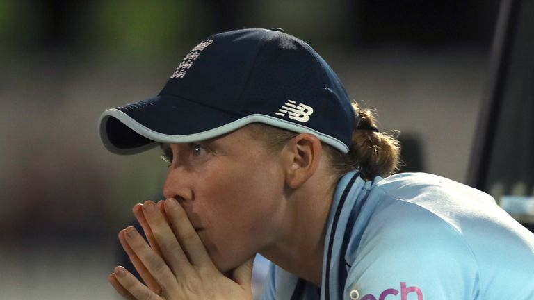 Heather Knight says England were unlucky to lose against Australia.