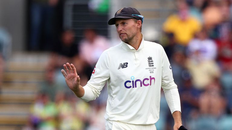 England&#39;s interim managing director Sir Andrew Strauss has confirmed that Joe Root will remain as Test captain for the time being.