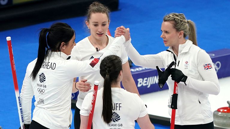 Team GB women's curling team