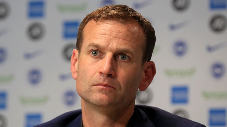 Brighton and Hove Albion technical director Dan Ashworth during a press conference at The American Express Elite Football Performance Centre, Brighton. PRESS ASSOCIATION Photo. Picture date: Monday May 20, 2019. See PA story SOCCER Brighton. Photo credit should read: Gareth Fuller/PA Wire