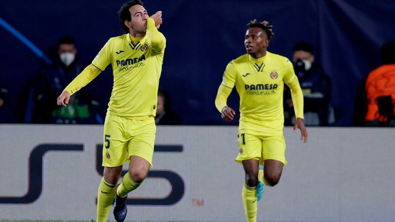 Dani Parejo drew Villarreal level midway through the second half