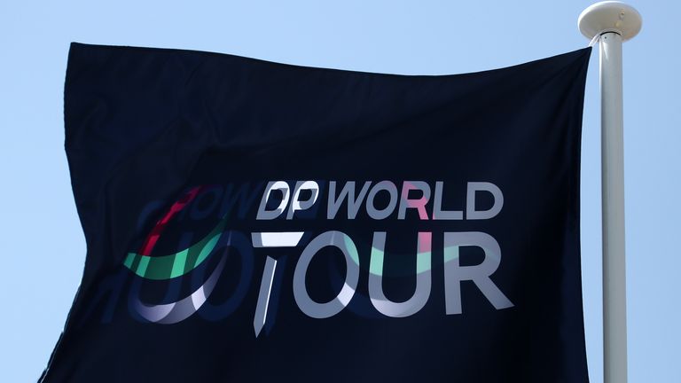 DP World Tour Flag (Getty)