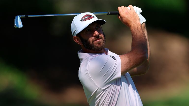 Former world No 1 Dustin Johnson is a two-time major winner