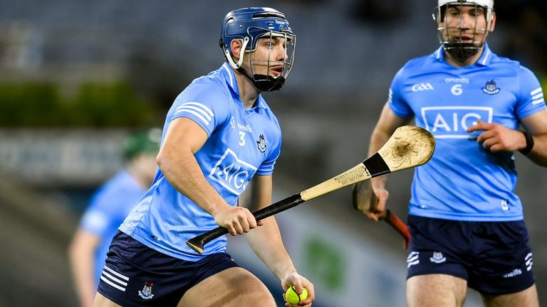 29 January 2022; Eoghan O'Donnell of Dublin during the Walsh Cup Final match between Dublin and Wexford at Croke Park in Dublin. Photo by Stephen McCarthy/Sportsfile