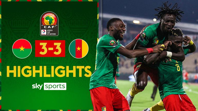 Highlights of the Africa Cup of Nations third/fourth place playoff between Burkina Faso and Cameroon.