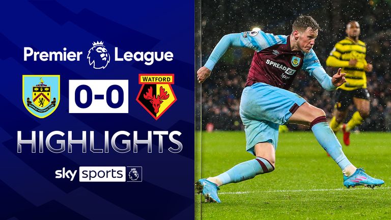 The two sides at the bottom of the Premier League table played out a stalemate as Burnley vs Watford finished 0-0 at Turf Moor.