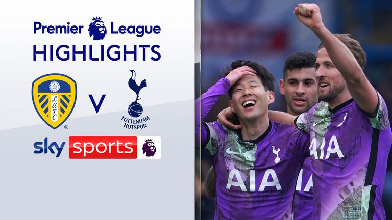 Highlights of Tottenham Hotspur's victory over Leeds United in the Premier League