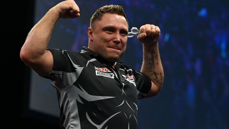 Gerwyn Price is ready to flex his muscles at the World Matchplay in Blackpool on Monday night