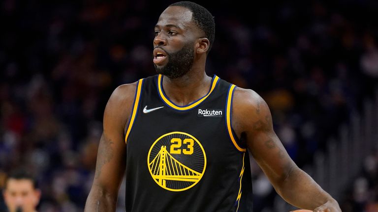 Golden State Warriors forward Draymond Green against the Miami Heat in January 2022