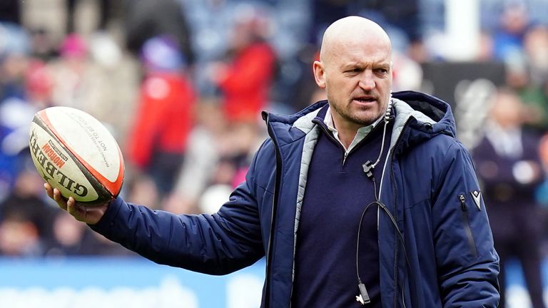 Scotland v France - Guinness Six Nations - Murrayfield Stadium
Scotland head coach Gregor Townsend during the Guinness Six Nations match at Murrayfield Stadium, Edinburgh. Picture date: Saturday February 26, 2022.