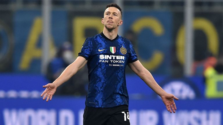 Ivan Perisic had earlier given Inter the lead at the San Siro