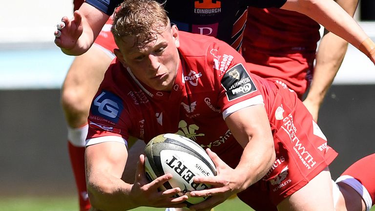 Scarlets flanker Jac Morgan will make his Test debut for Wales vs Scotland 